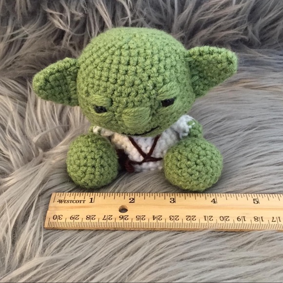 NEW Crochet Handmade Amigurumi Yoda, Star Wars - Picture 4 of 8